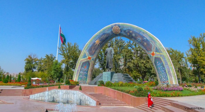 Душанбе парк пойтахт