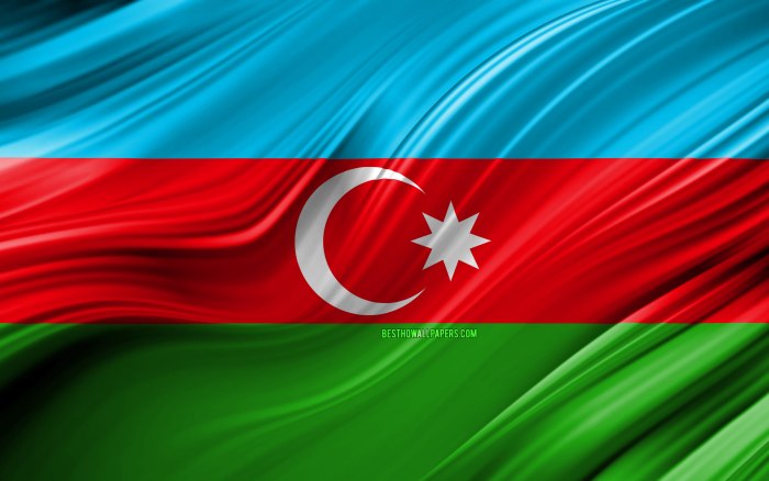 Флаг Азербайджана