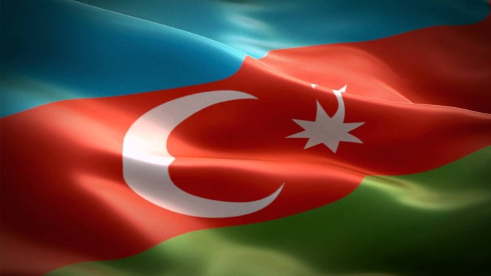 Флаг Азербайджана