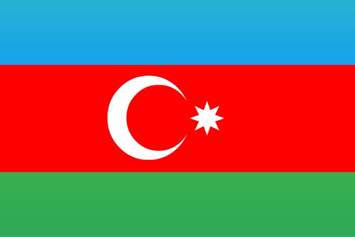 Азербайджанский флаг ЭМОДЖИ