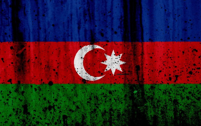 Флаг Азербайджана