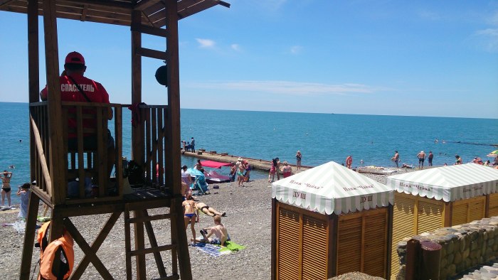 Пляж Чайка Адлер