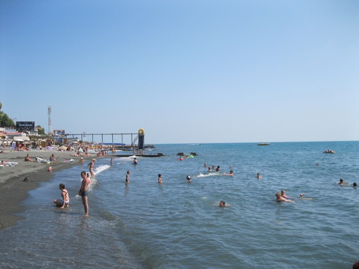 Пляж Чайка Адлер