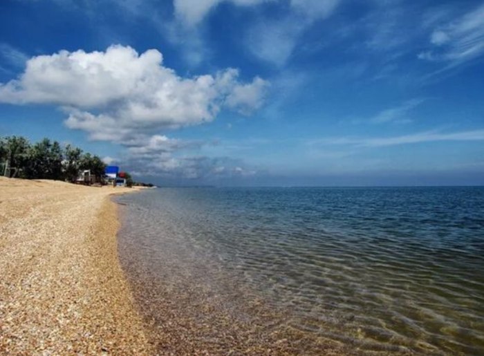 Азовское море станица Голубицкая