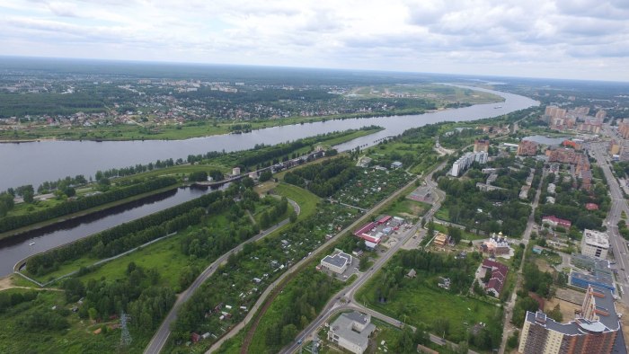 Дубна центр города