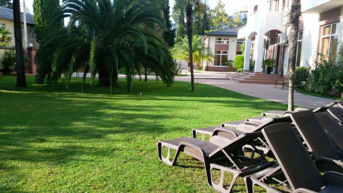 Гагры отель Garden Resort
