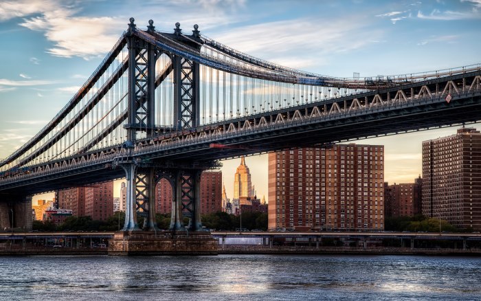 Бруклинский мост, Нью-Йорк, США