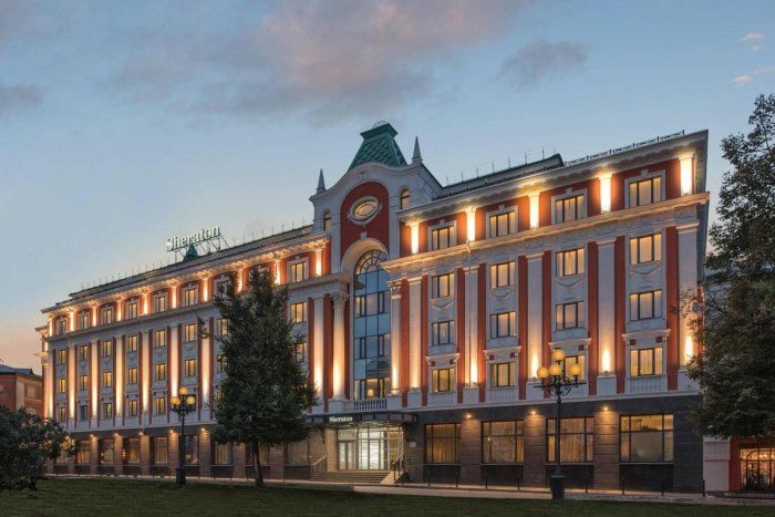 Гостиница Шератон в Нижнем Новгороде