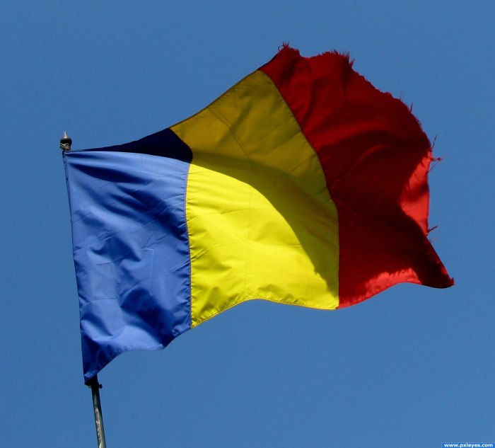 Флаг Румынии