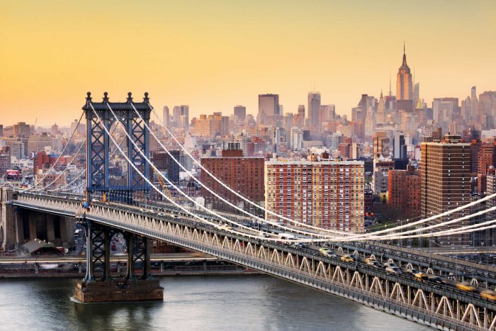 Бруклинский мост, Нью-Йорк, США