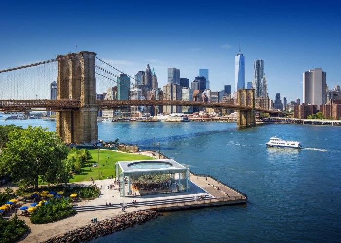 Бруклинский мост, Нью-Йорк, США