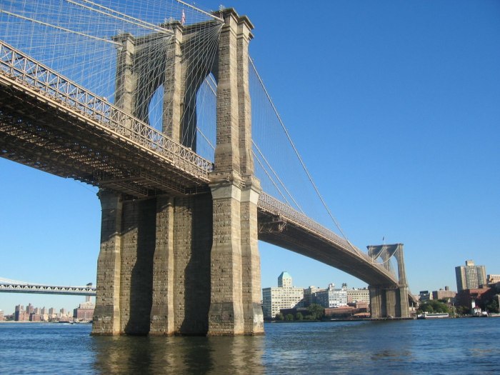 Бруклинский мост, Нью-Йорк, США