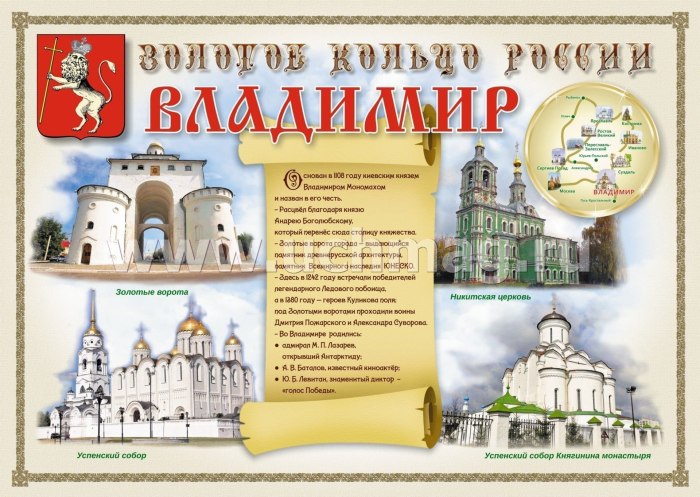 Золотое кольцо тур