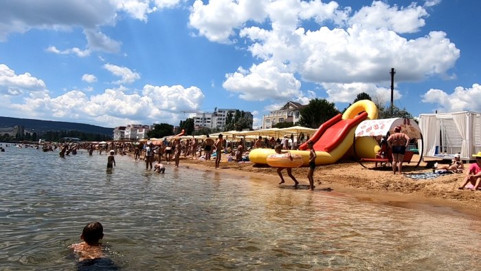 Море в Феодосии