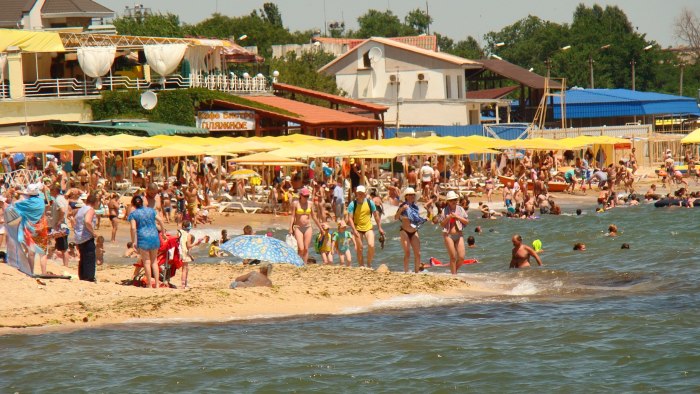 Феодосия золотые Пески набережная