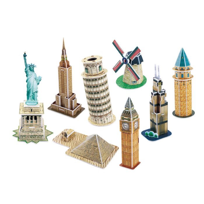 CUBICFUN 3d пазлы World trip