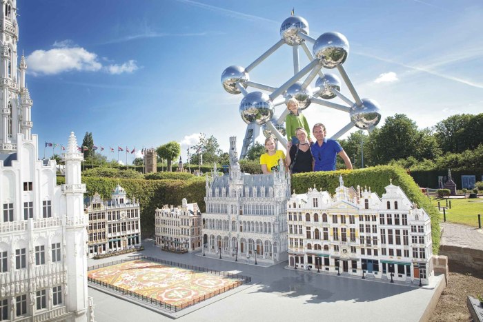 Парк мини-Европа (Mini-Europe), Брюссель, Бельгия