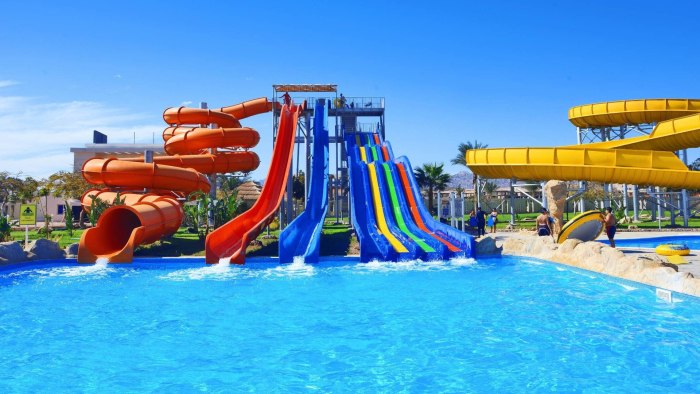 Горки в Albatros Aqua Park Sharm el Sheikh
