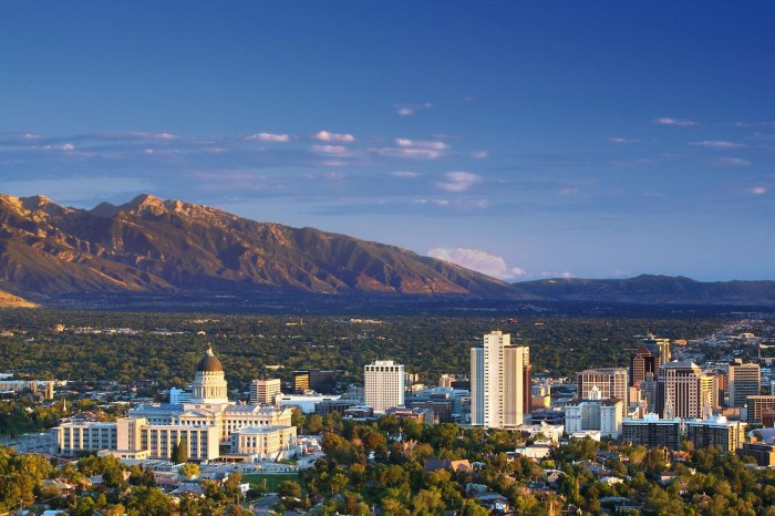 Штат Юта Salt Lake City
