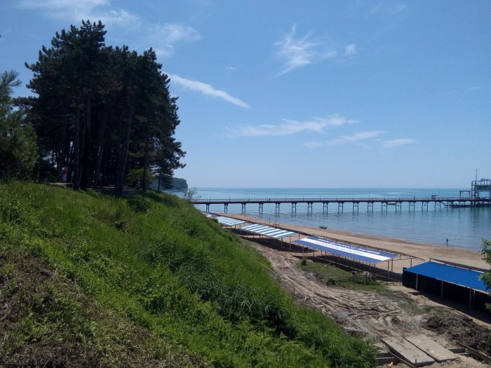 Лагерь Орленок Туапсе пляж