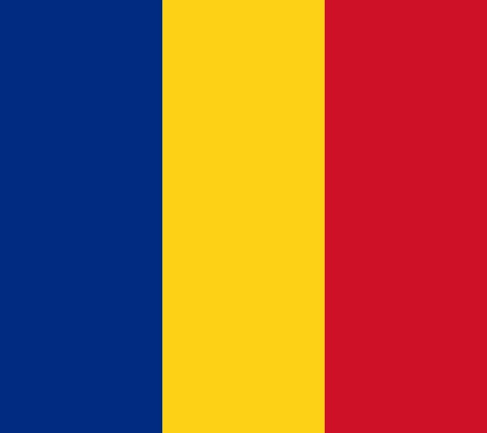 Флаг Румынии и Молдавии