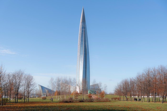 Башня Лахта центр Санкт-Петербург