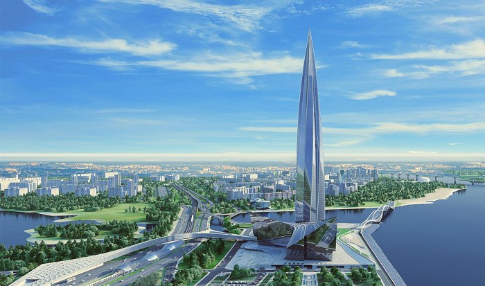 Питер Лахта центр смотровая площадка