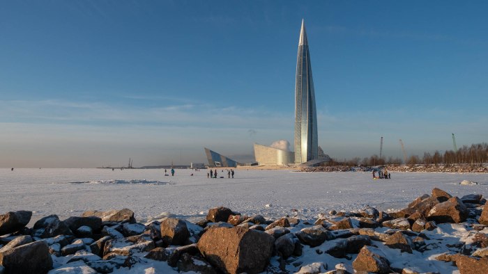 Вид с Лахта центра