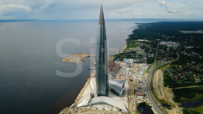 Лахта-центр в Санкт-Петербурге
