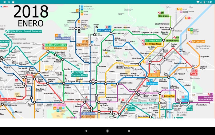 Барселона метро access