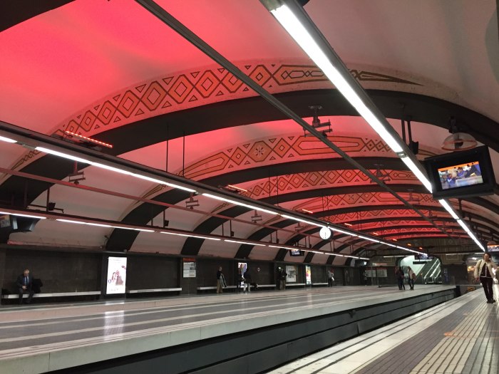 Barcelona Metro Map