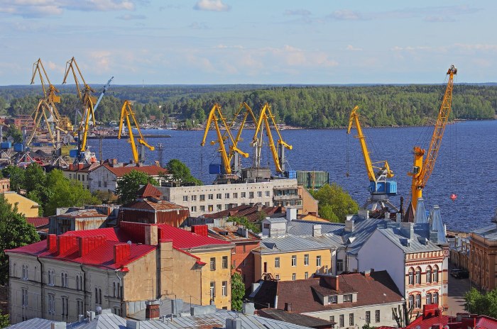 Морской порт Выборг