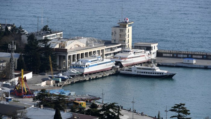 Ялта порт Крым