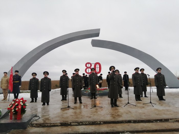 Памятник прорыву блокады Ленинграда