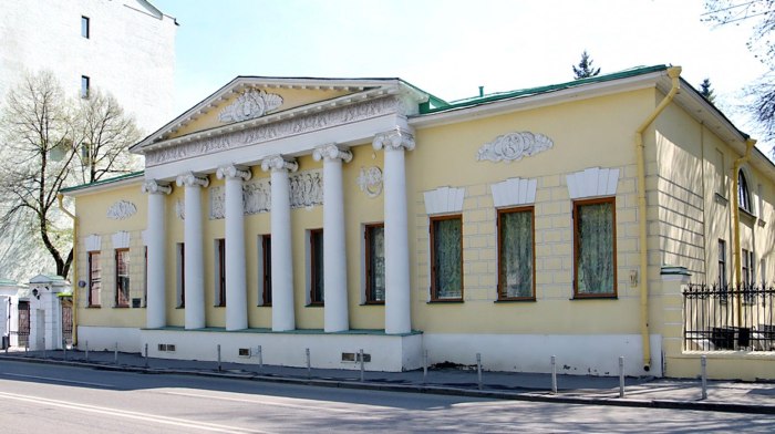 Хамовники музей Толстого усадьба зимой