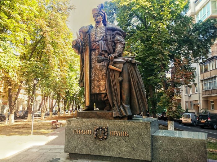 Памятник Мазепе в Киеве