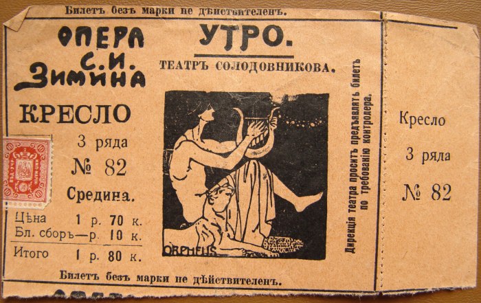 Мариинский театр Санкт-Петербург 20 век