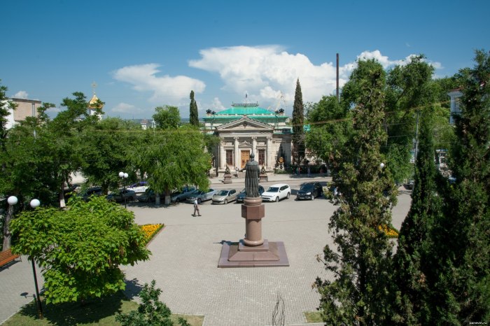 Площадь Дюка в Одессе памятник Екатерине