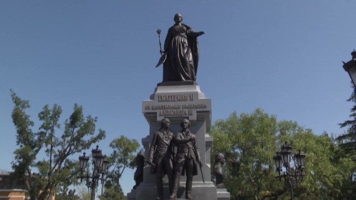Памятник Корнилову на Малаховом Кургане