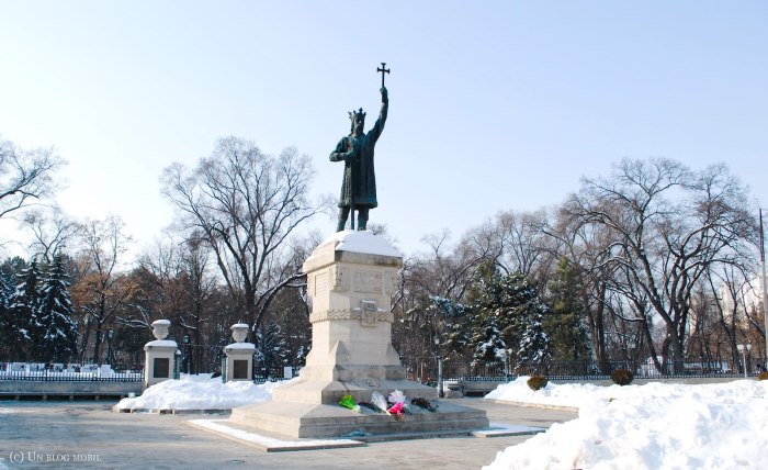 Памятник Стефану великому (Яссы)
