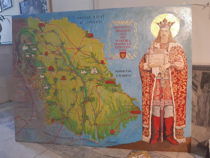 Памятник Штефану чел Маре в Кишиневе
