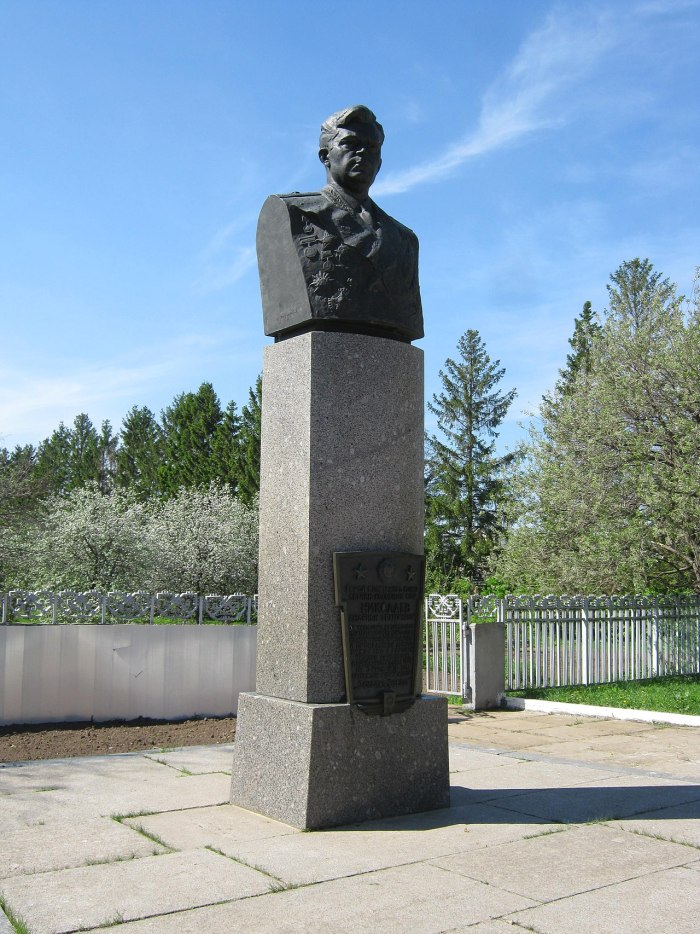 Памятник Андрияну Николаеву