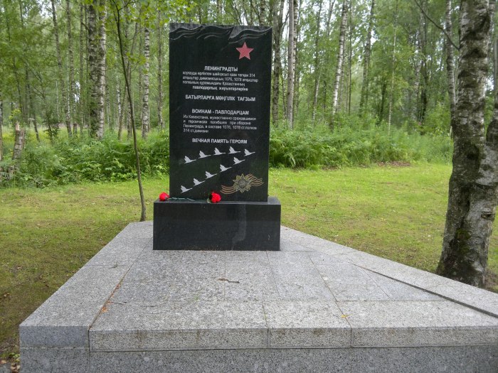 Памятник 6 Комсомольской батареи Мурманск