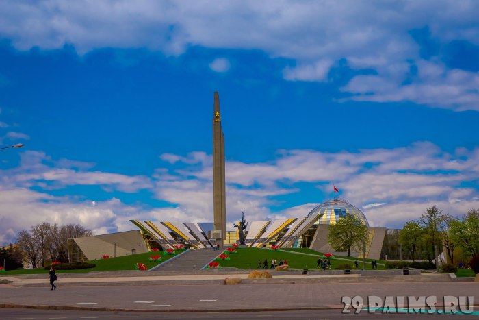 Минск проспект Машерова Обелиск