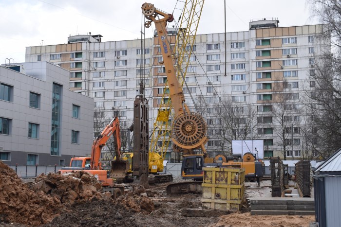 Ход строительства станции метро Генерала Тюленева