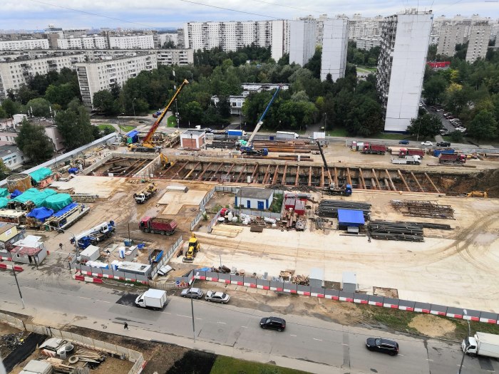 Новая ветка метро в Москве Генерала Тюленева