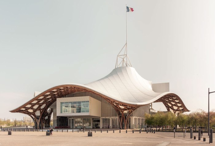 Centre Pompidou-Metz Revit подача архитектура