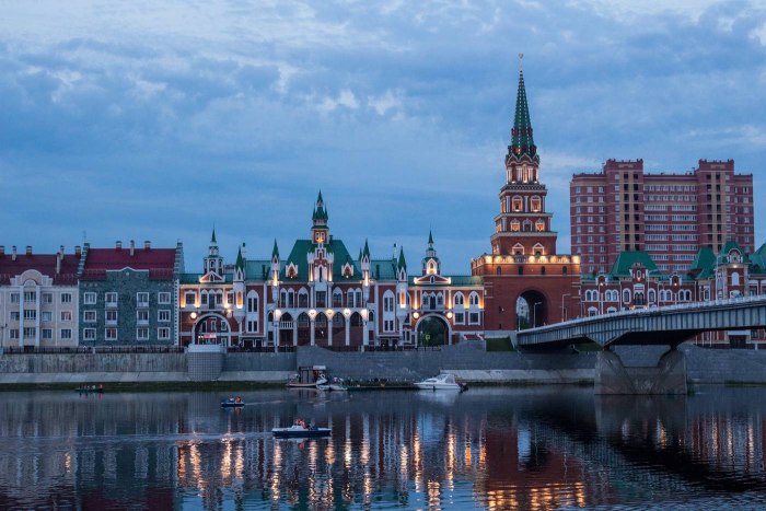 Красный мост Йошкар Ола