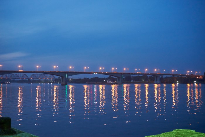 Мост через реку Которосль в Ярославле