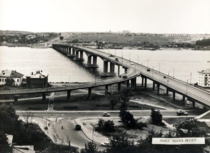 Волжский мост Рыбинск